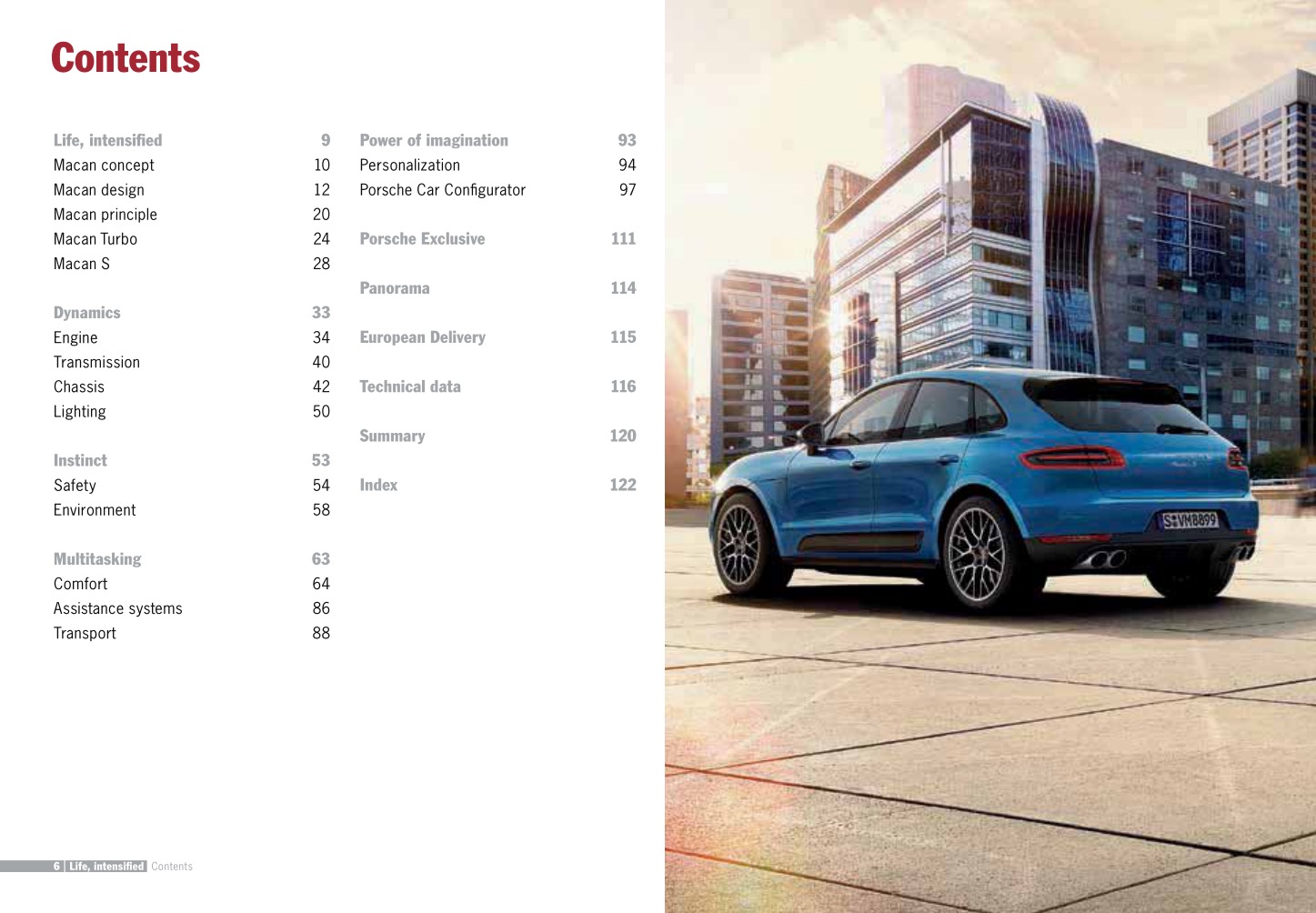 2015 Porsche Macan Brochure Page 71